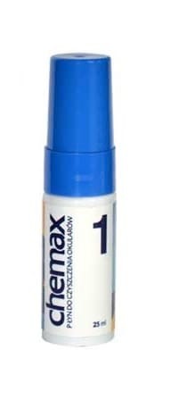 CHEMAX -1 Spray płyn do czyszczenia okularów - 25 ml 