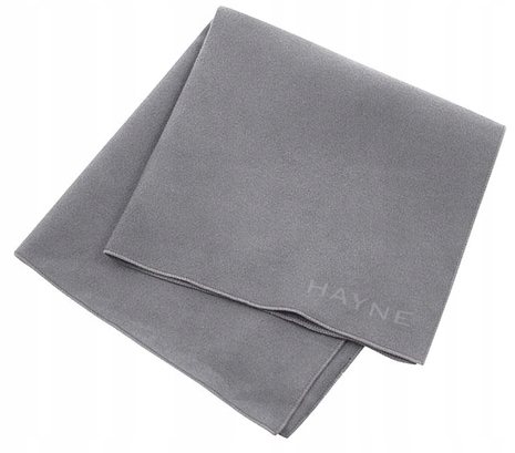 HAYNE ŚCIERECZKA DO OKULARÓW  MIKROFIBRA SZARA 40 x 40