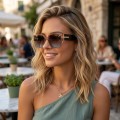 PolarZONE DAMSKIE OKULARY PRZECIWSŁONECZNE POLARYZACYJNE UV400 MODNE
