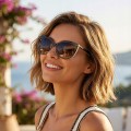 PolarZONE DAMSKIE OKULARY PRZECIWSŁONECZNE POLARYZACYJNE MODNE