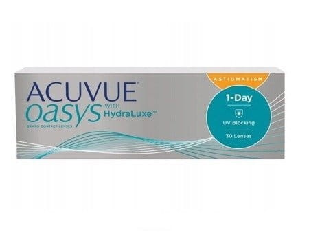Johnson&Johnson ACUVUE OASYS 1-DAY with HydraLuxe  for ASTIGMATISM 